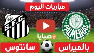 مباراة بالميراس وسانتوس بث مباشر 