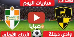 نتيجة مباراة وادي دجلة والبنك الاهلي اليوم 11-2-2021 كأس مصر