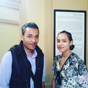 حديث صحفي مع محمد على حسان عن مقابلته مع ناتالي ايمانويل بطلة Game Of Thrones   1